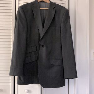 Ted Baker gray wool mens blazer/ suit coat